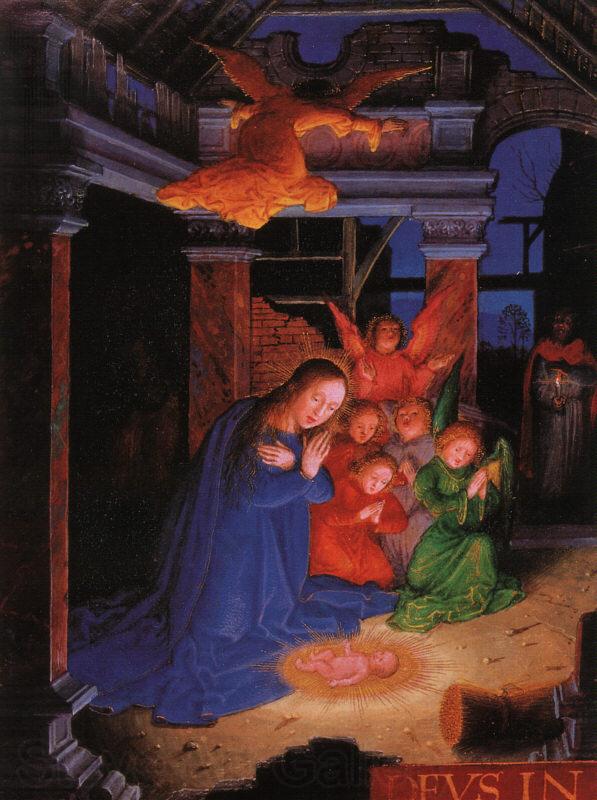 Gerard Hornebout Nativity France oil painting art